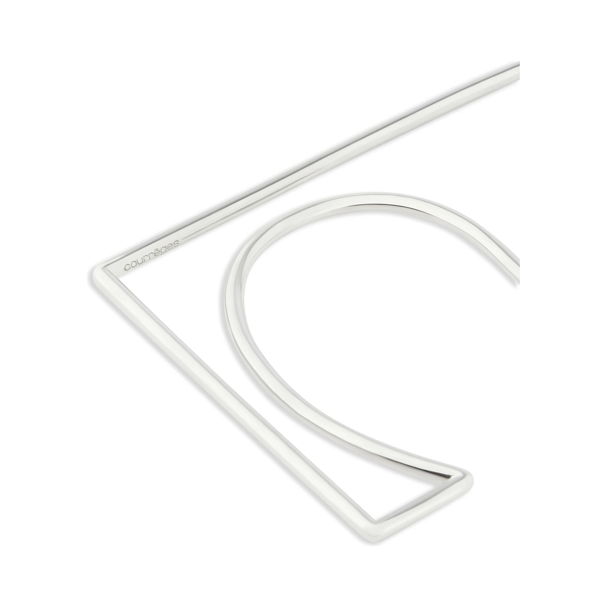 Courrèges Bijoux Silver