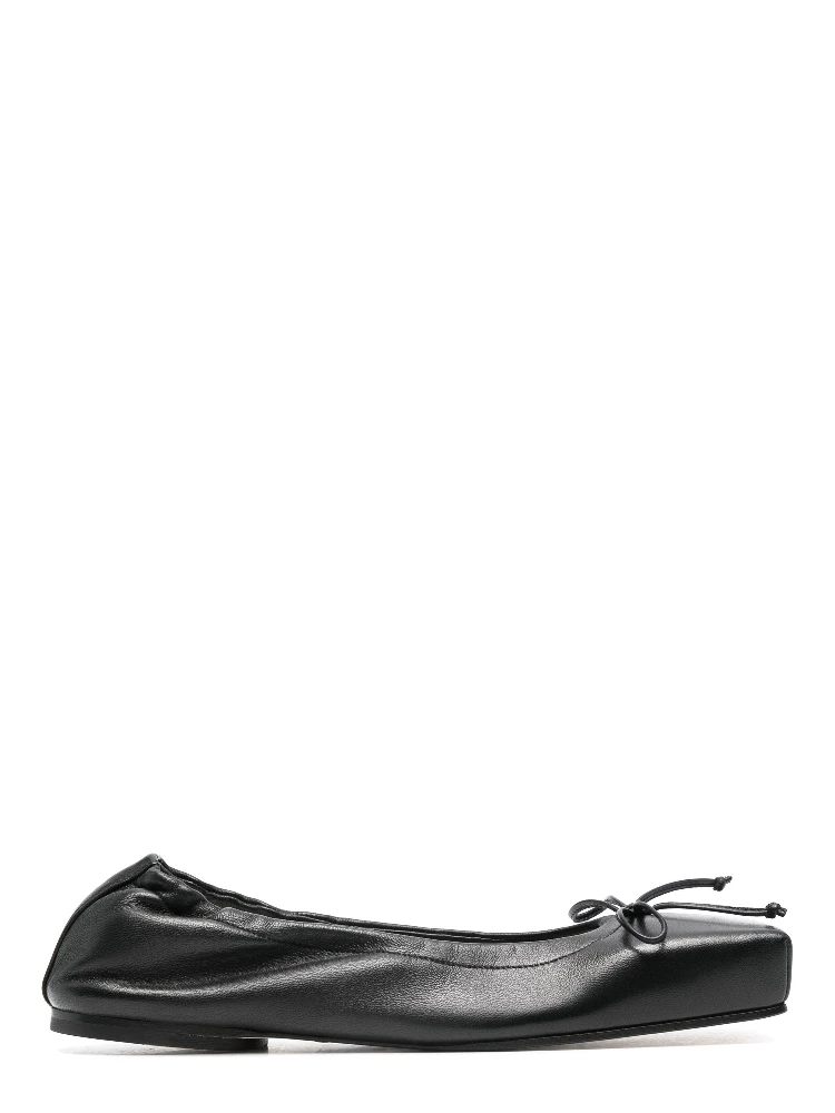 JACQUEMUS Flat shoes Black