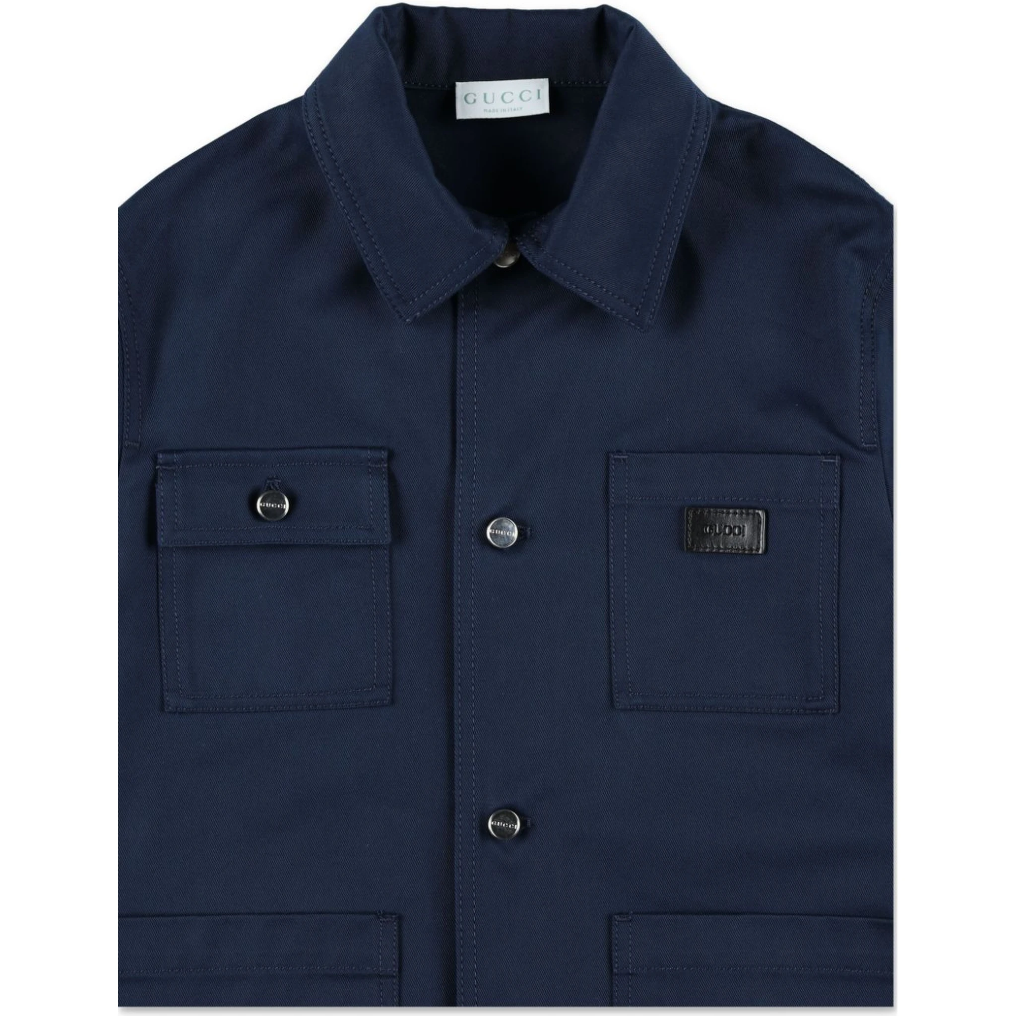 جاكيتات غوتشي للأطفال باللون الأزرق