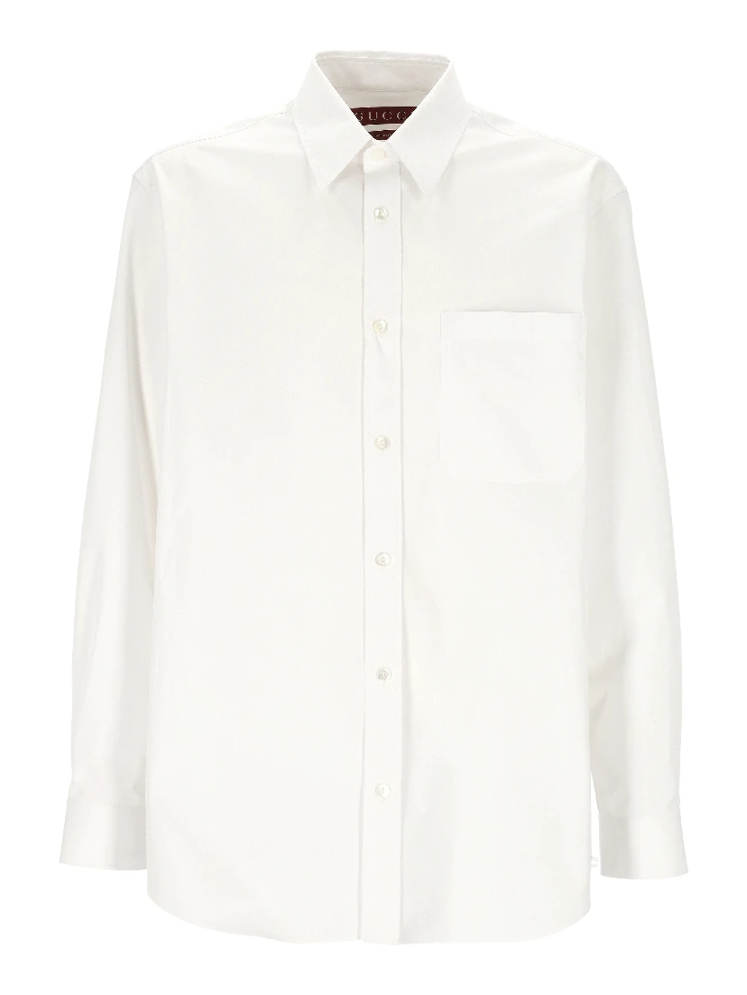 قمصان غوتشي بيضاء