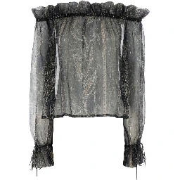 قمصان سان لوران زرقاء