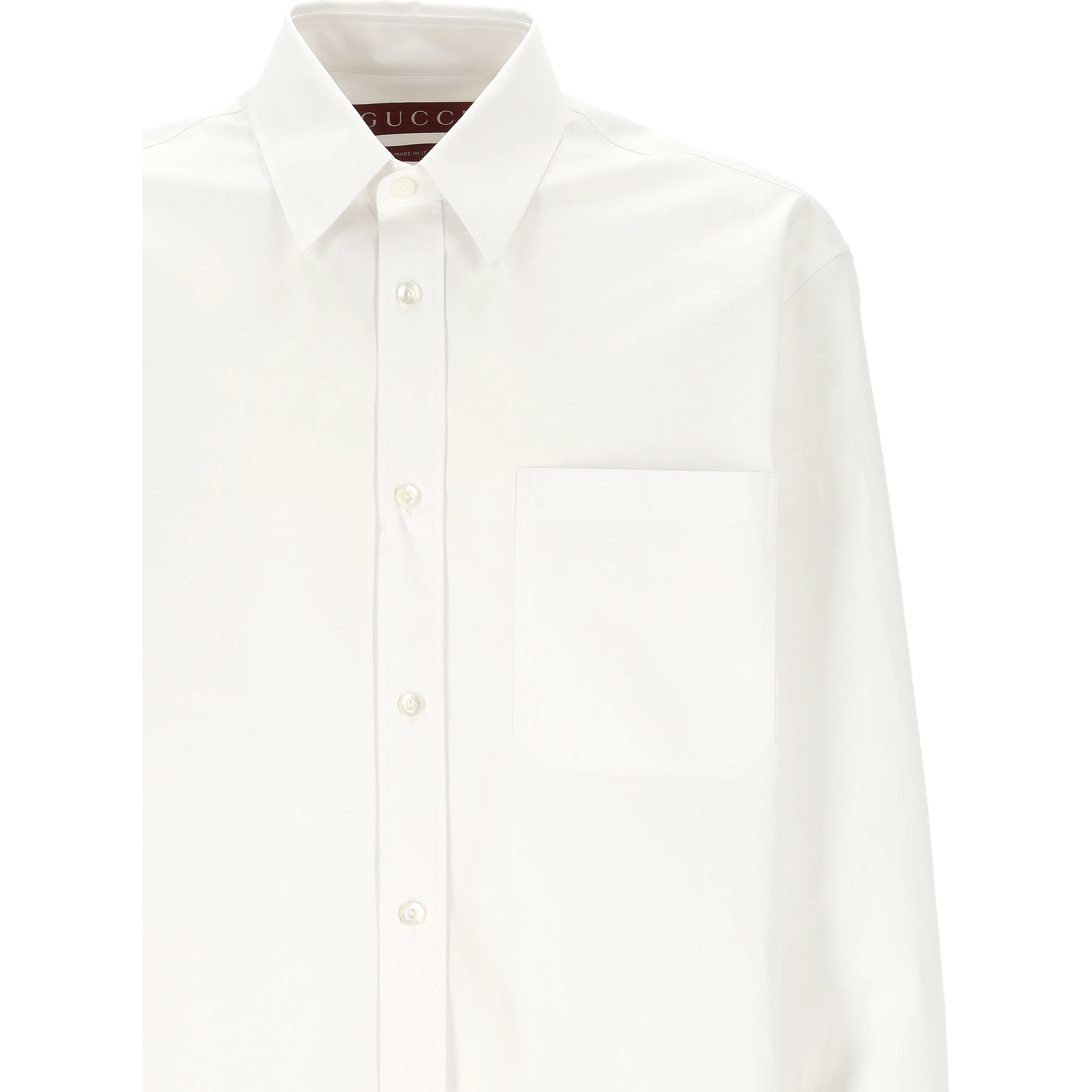 قمصان غوتشي بيضاء