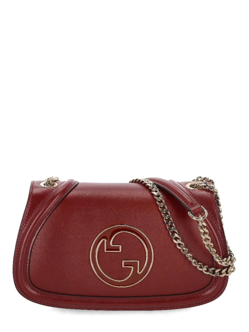 Blondie leather top handle shoulder bag