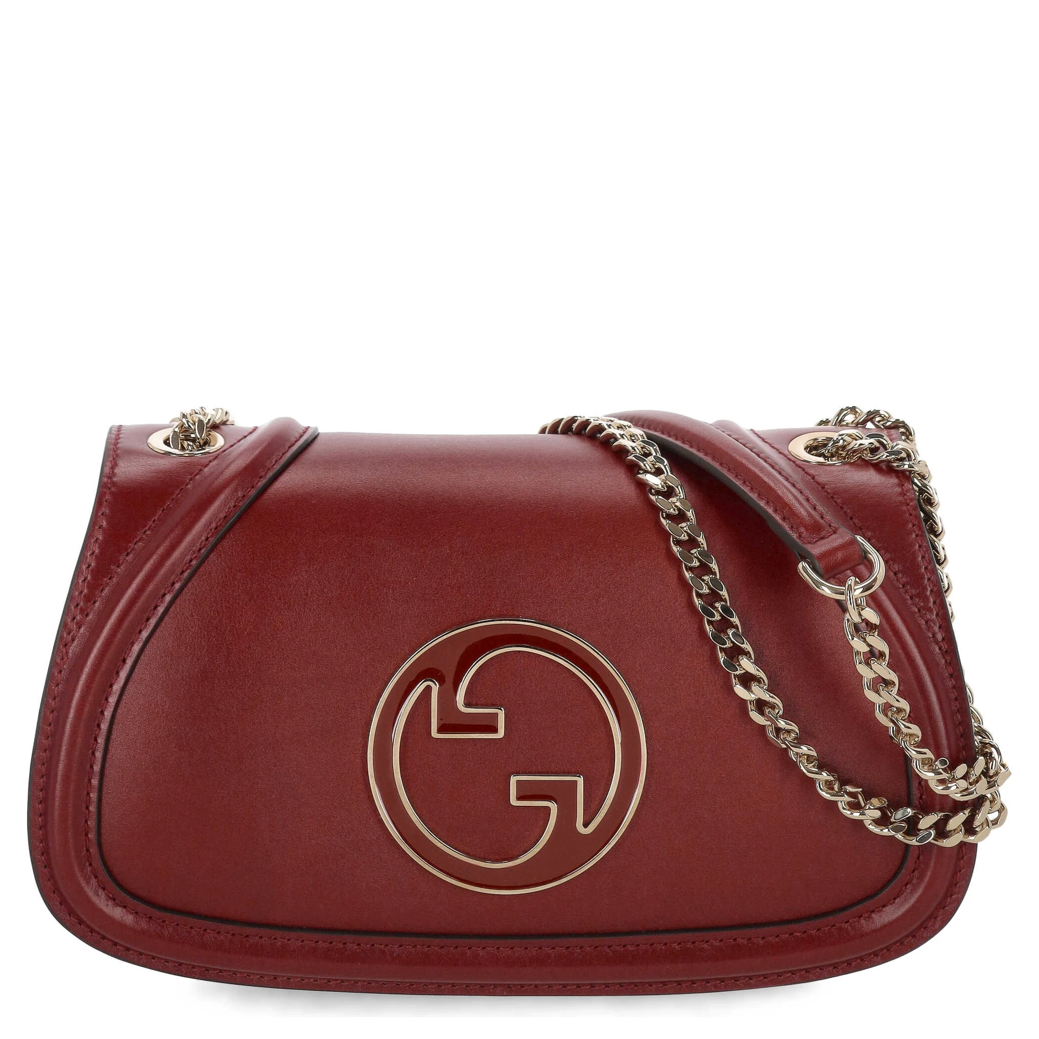 Blondie leather top handle shoulder bag