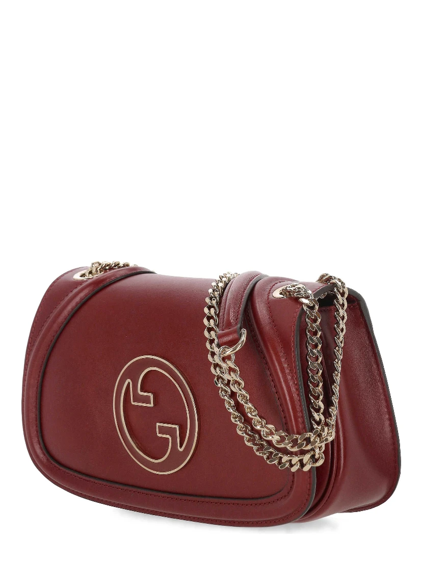 Blondie leather top handle shoulder bag