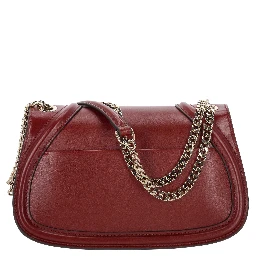 Blondie leather top handle shoulder bag