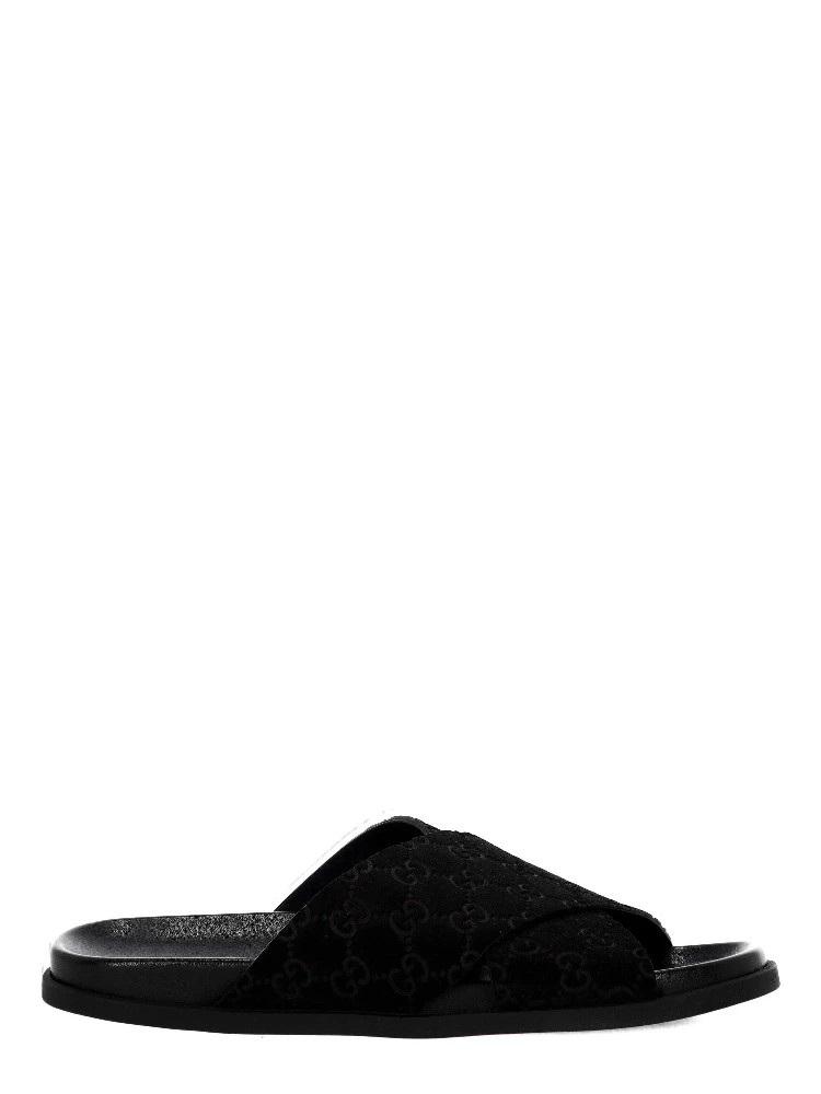 صندل غوتشي أسود