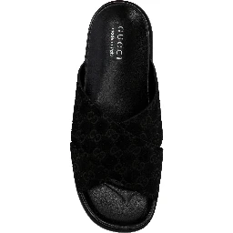 صندل غوتشي أسود