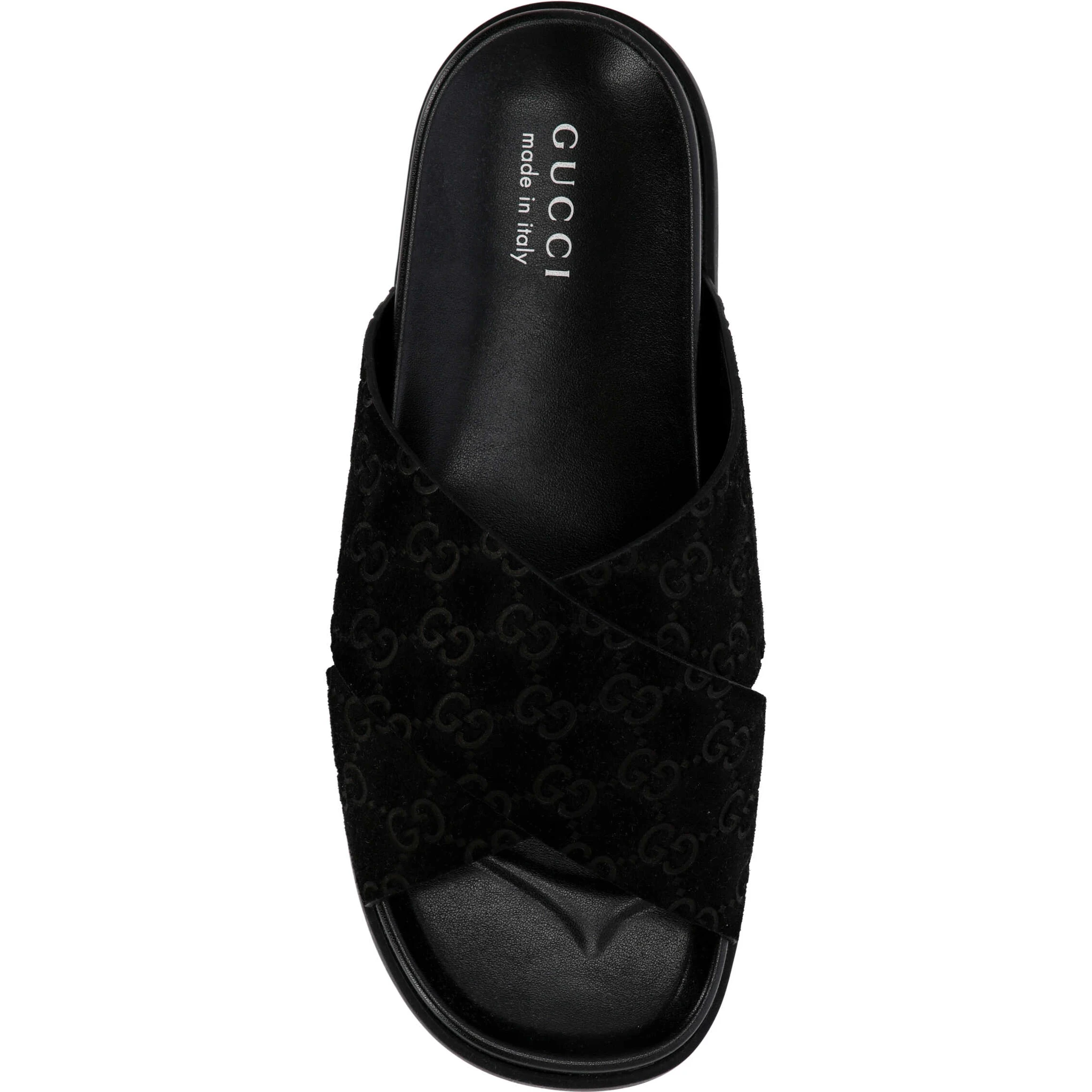 صندل غوتشي أسود