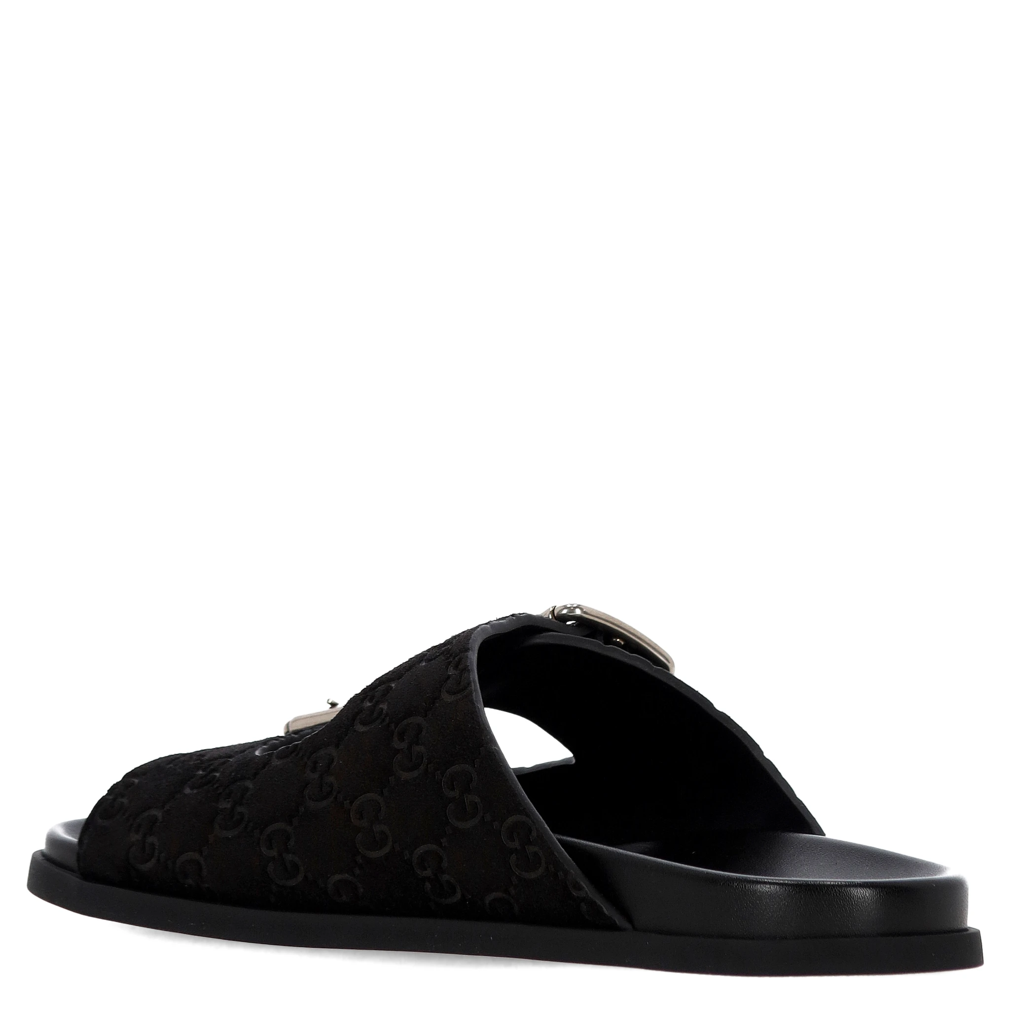 صندل غوتشي أسود