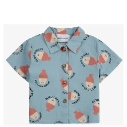 Bobo Choses Shirts Blue