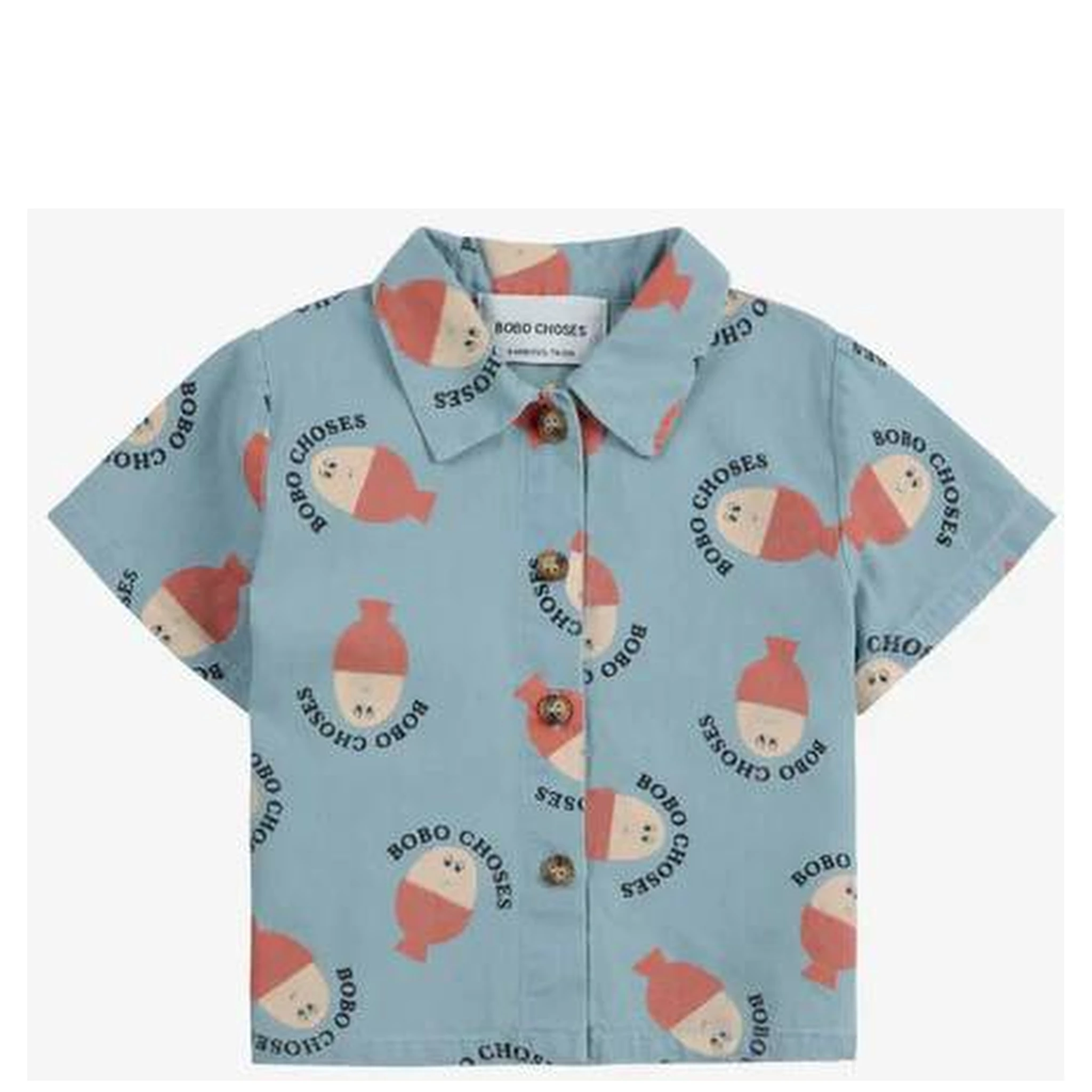 Bobo Choses Shirts Blue