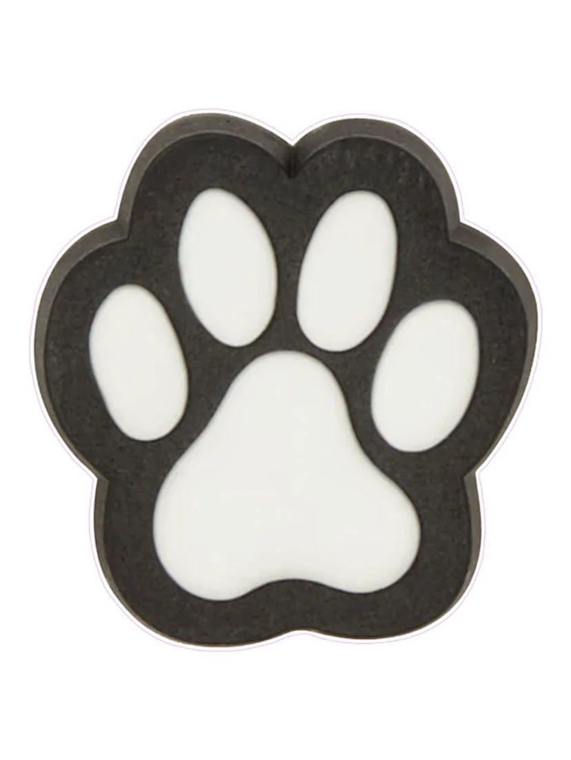 Paw Print Croc Charm