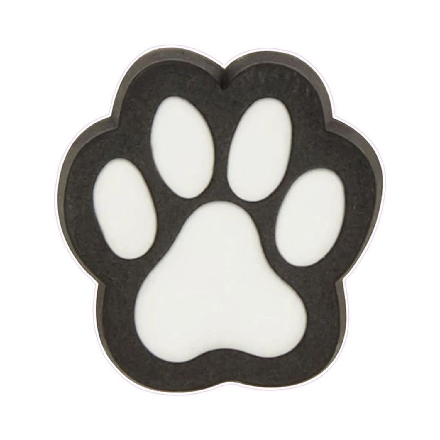 Paw Print Croc Charm