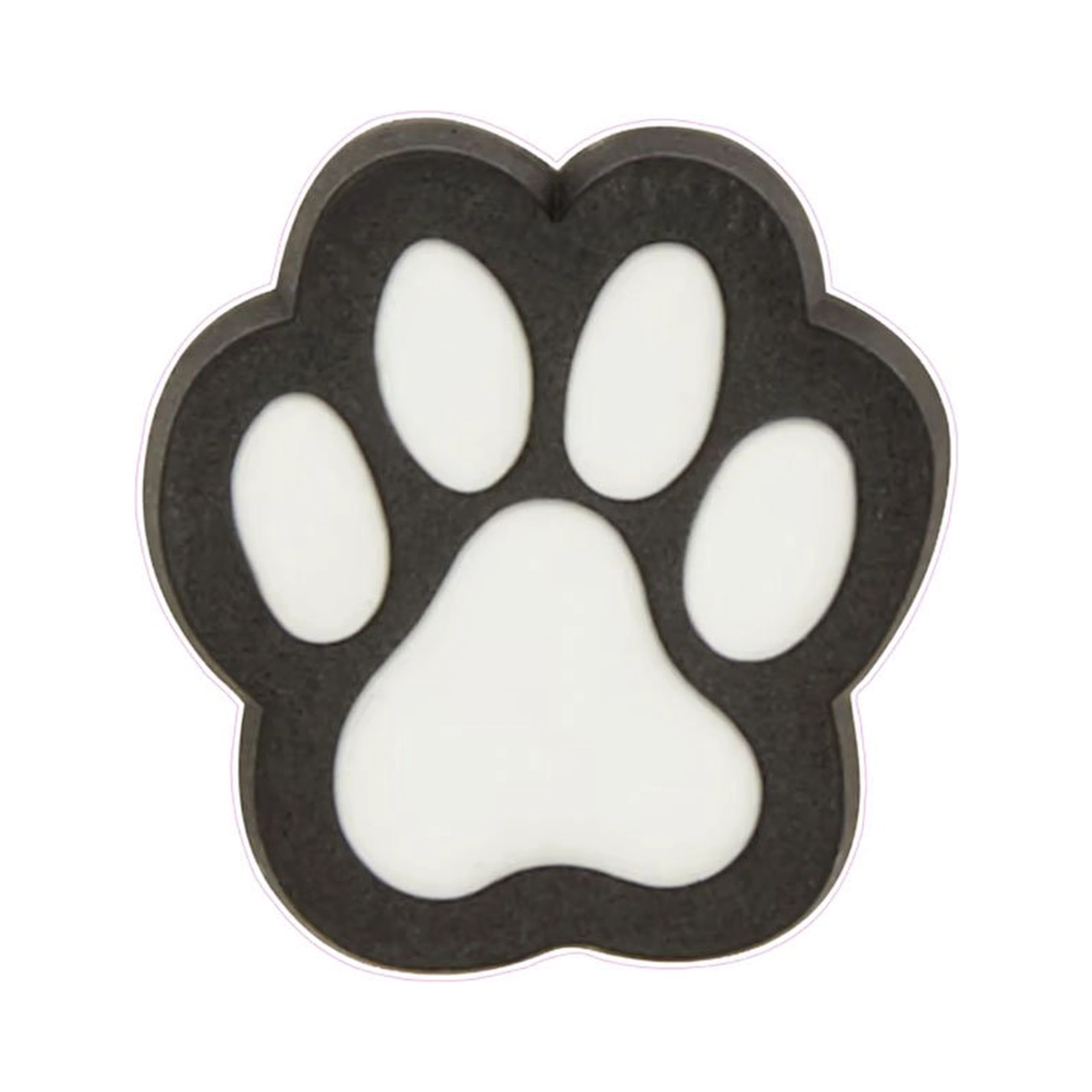 Paw Print Croc Charm