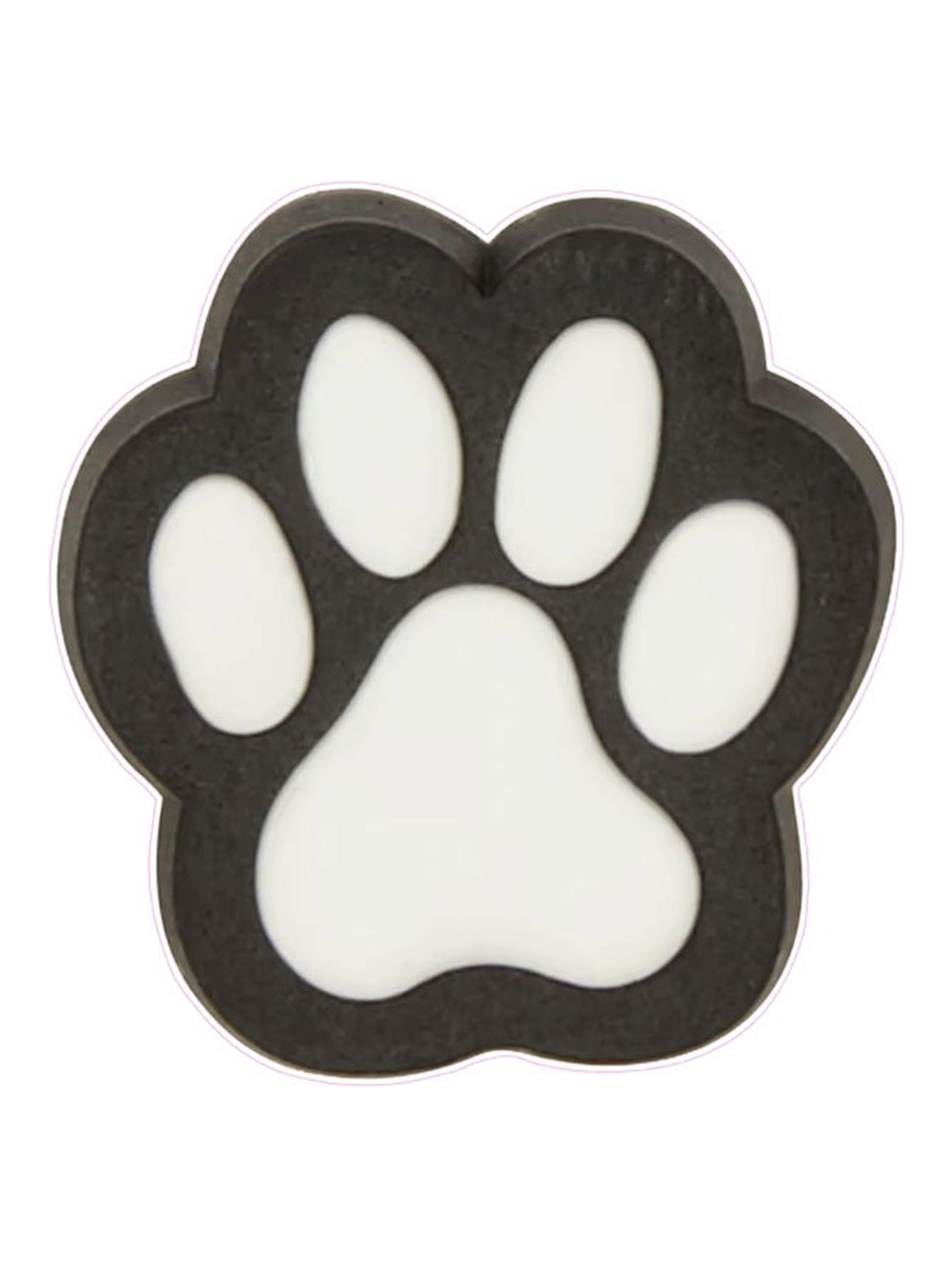 Paw Print Croc Charm