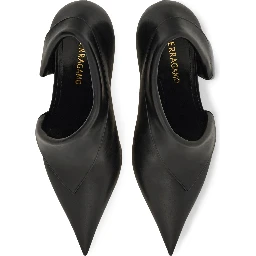 Ferragamo With Heel Black