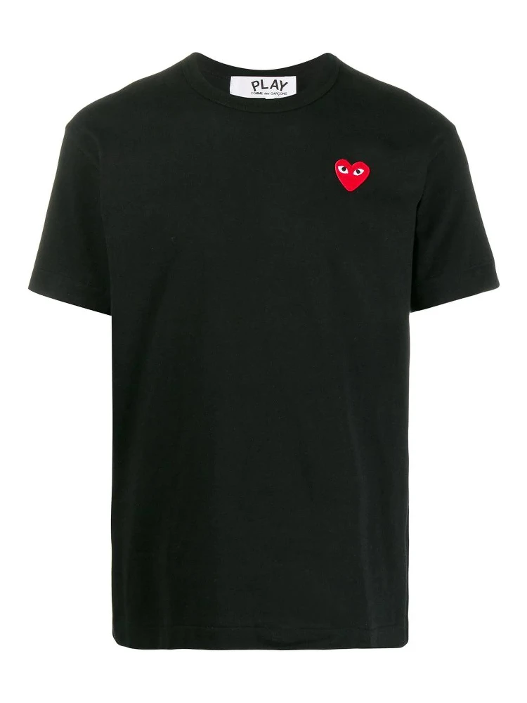 COMME DES GARCONS PLAY T-shirts and Polos Black
