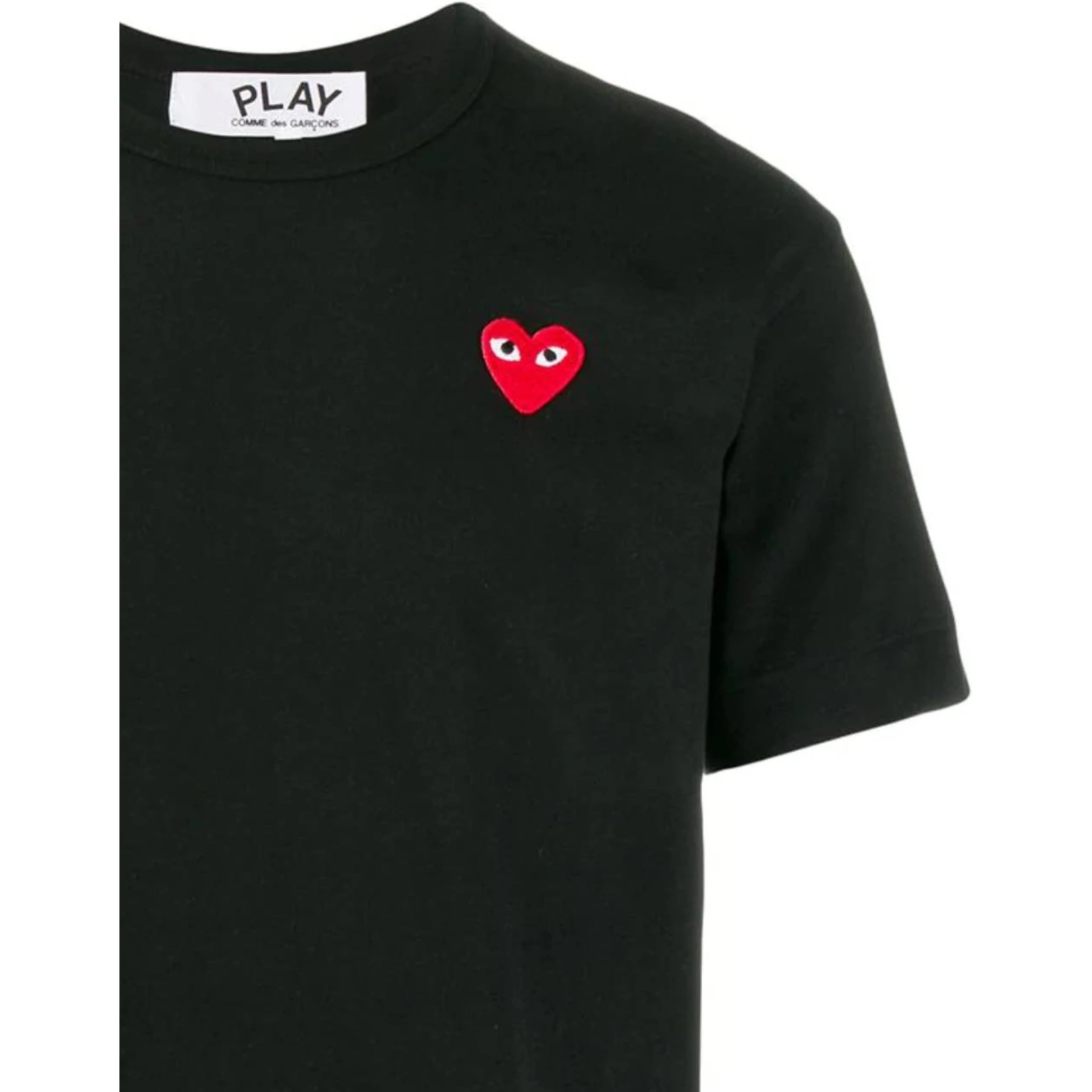 COMME DES GARCONS PLAY T-shirts and Polos Black