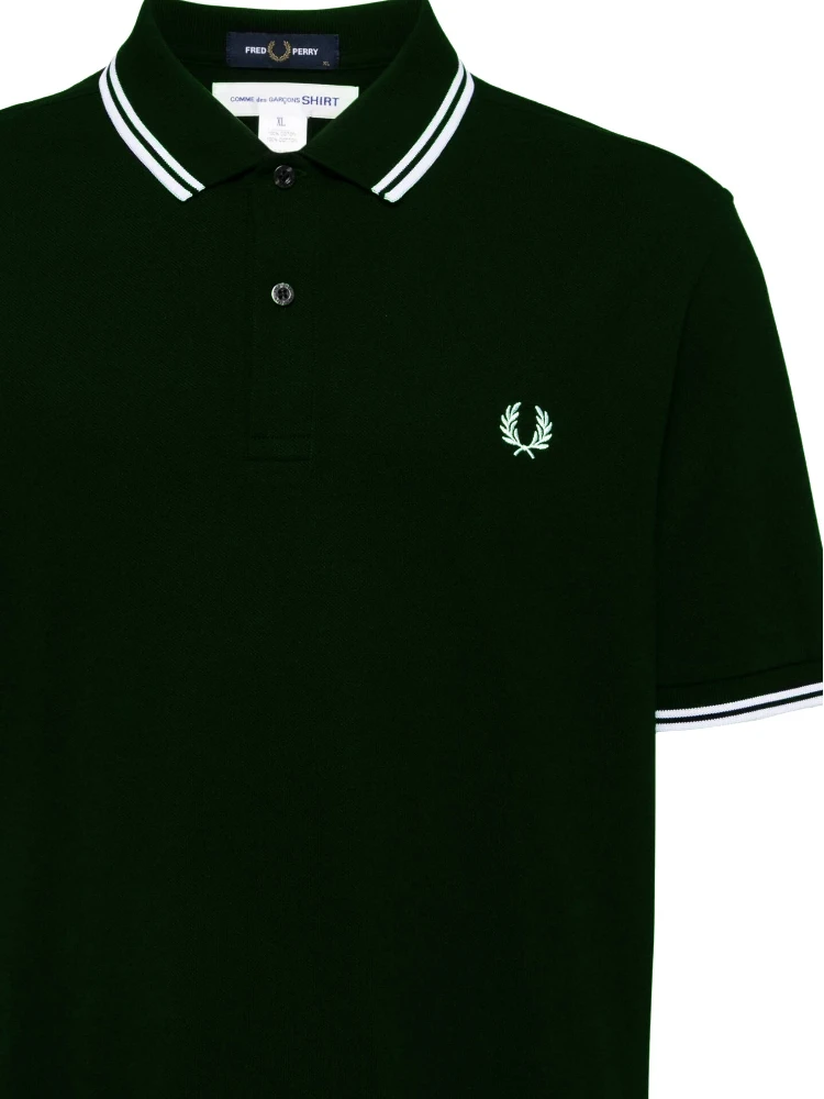 Comme des Garçons قمصان وقمصان بولو خضراء alternative