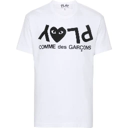 COMME DES GARCONS PLAY T-shirts and Polos White