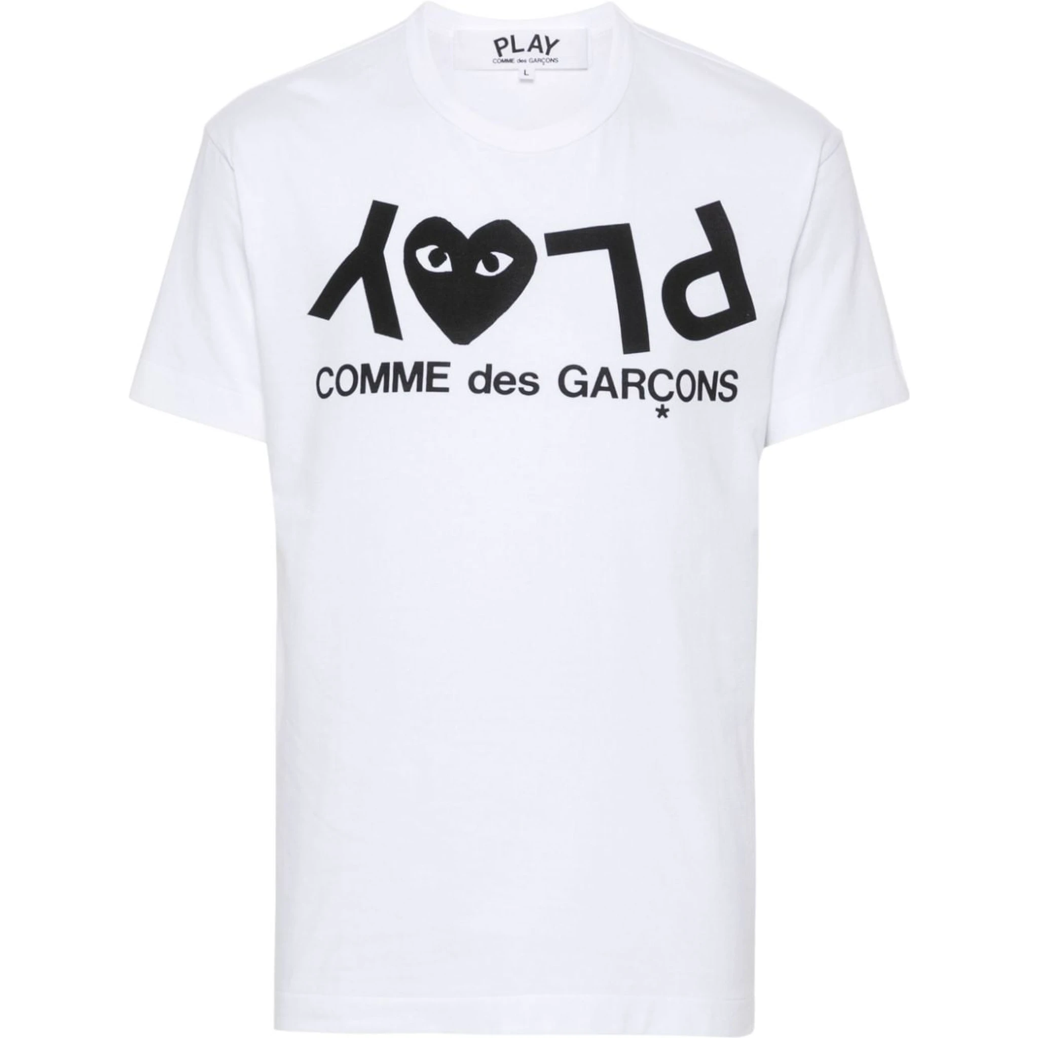 COMME DES GARCONS PLAY T-shirts and Polos White
