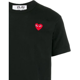 COMME DES GARCONS PLAY T-shirts and Polos Black
