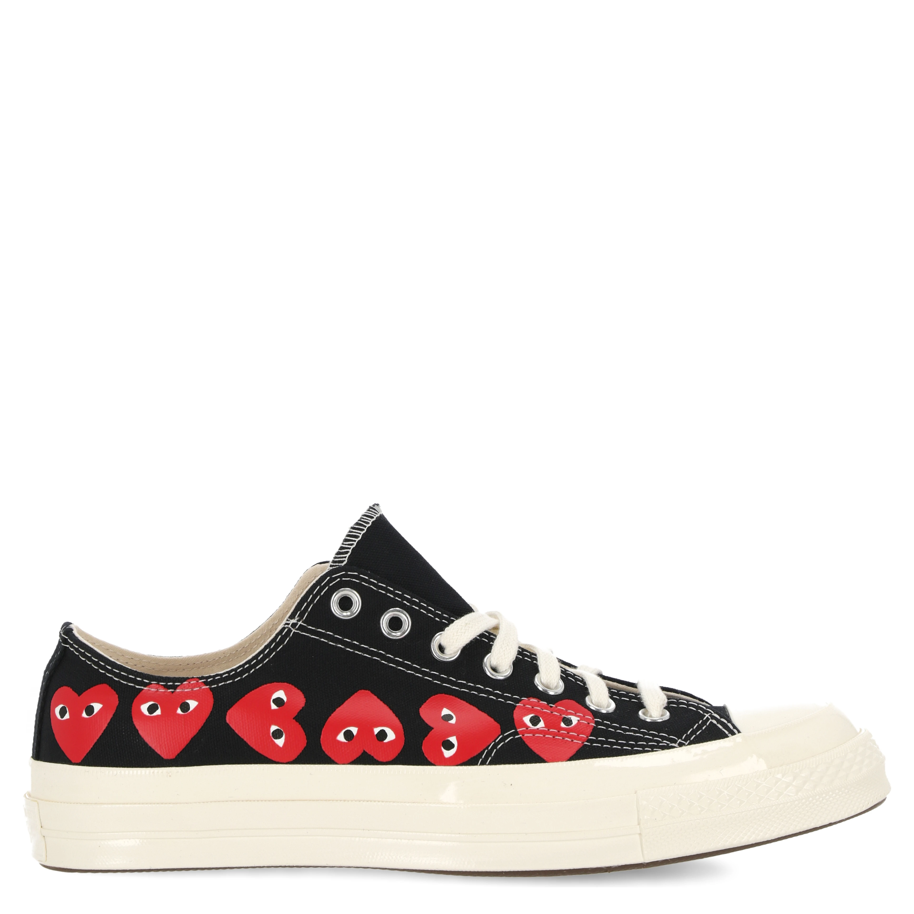 أحذية رياضية COMME DES GARCONS PLAY باللون الأسود