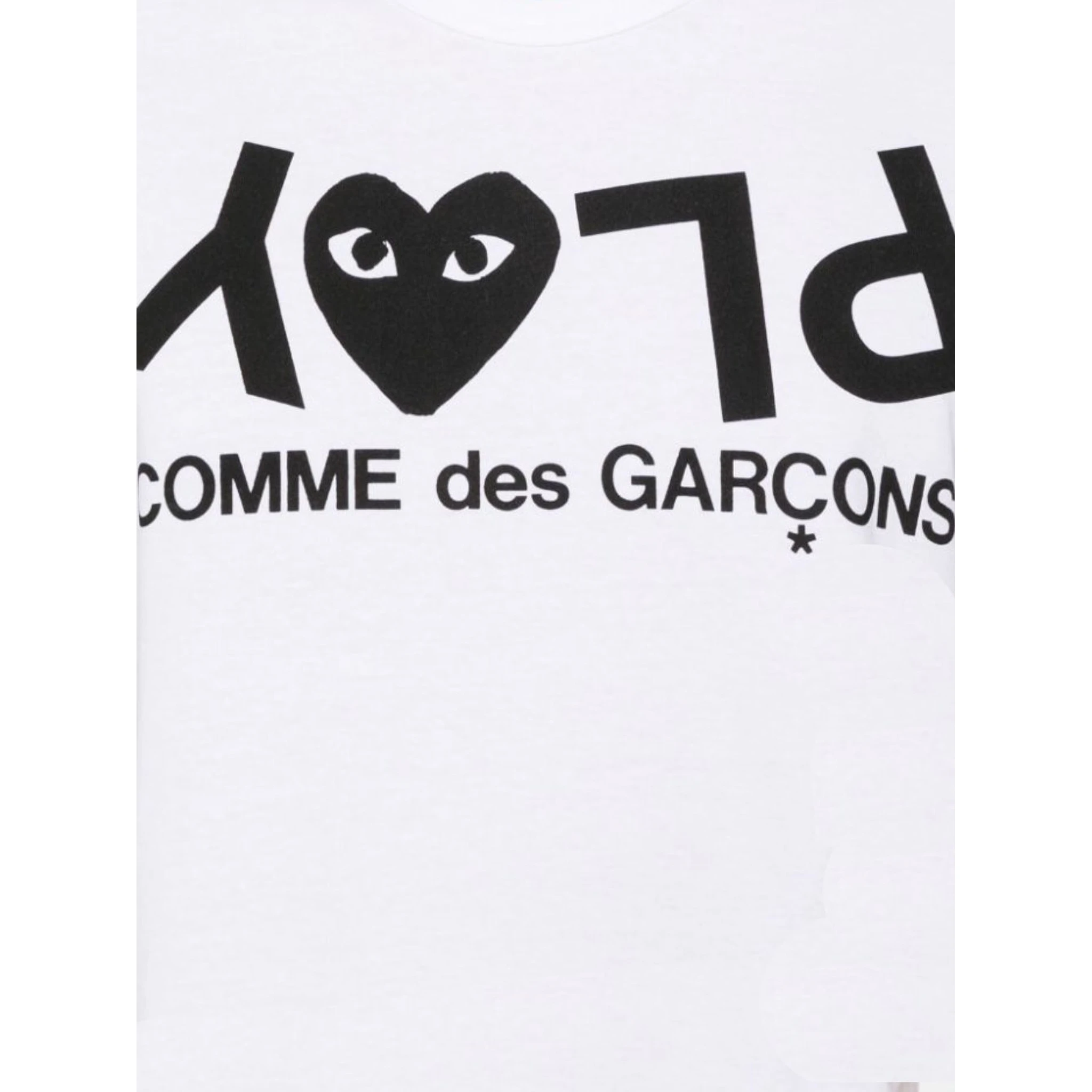 COMME DES GARCONS PLAY T-shirts and Polos White