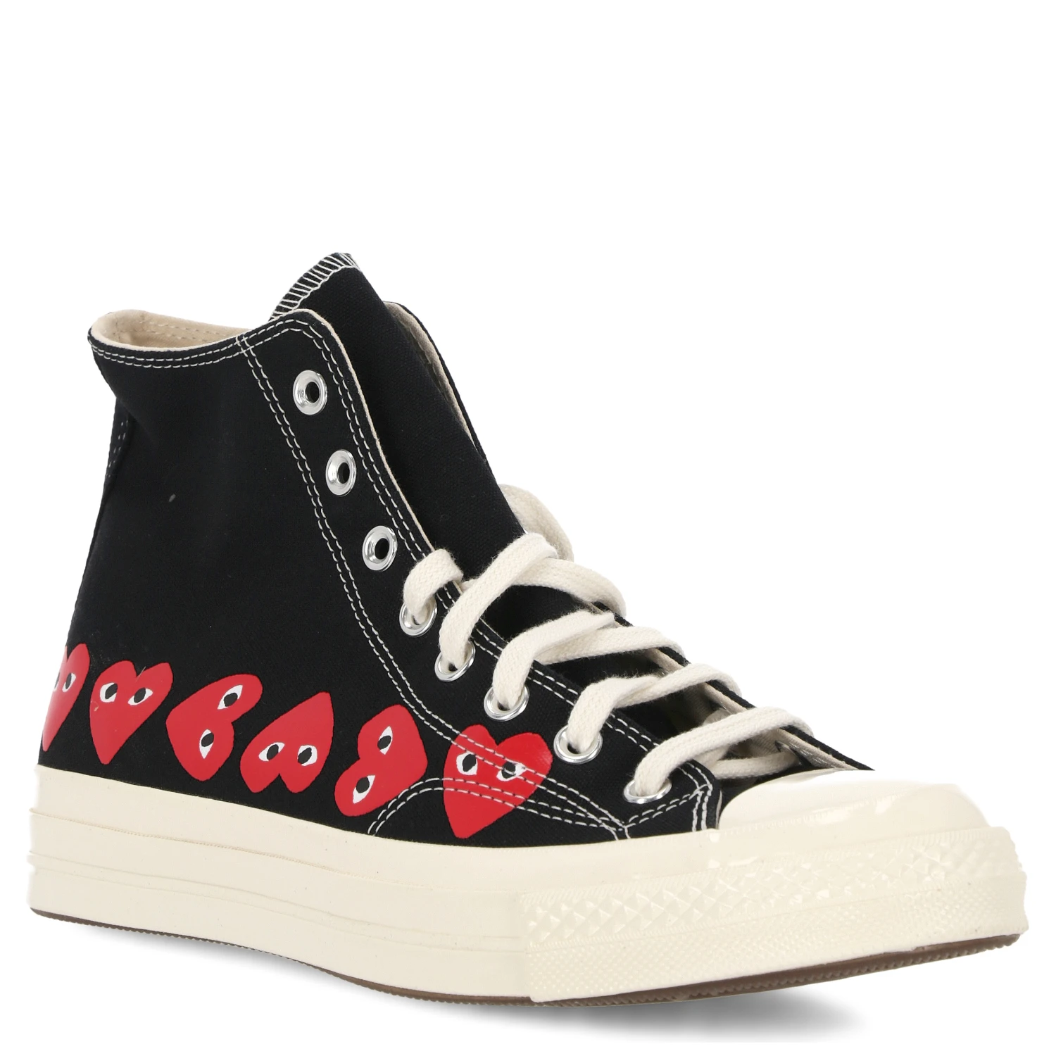 أحذية رياضية COMME DES GARCONS PLAY باللون الأسود