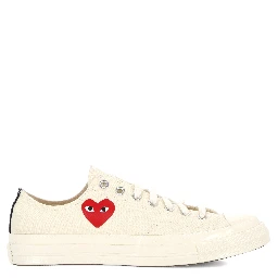 حذاء رياضي COMME DES GARCONS PLAY باللون الأبيض