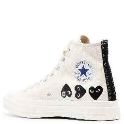 حذاء رياضي COMME DES GARCONS PLAY باللون الأبيض
