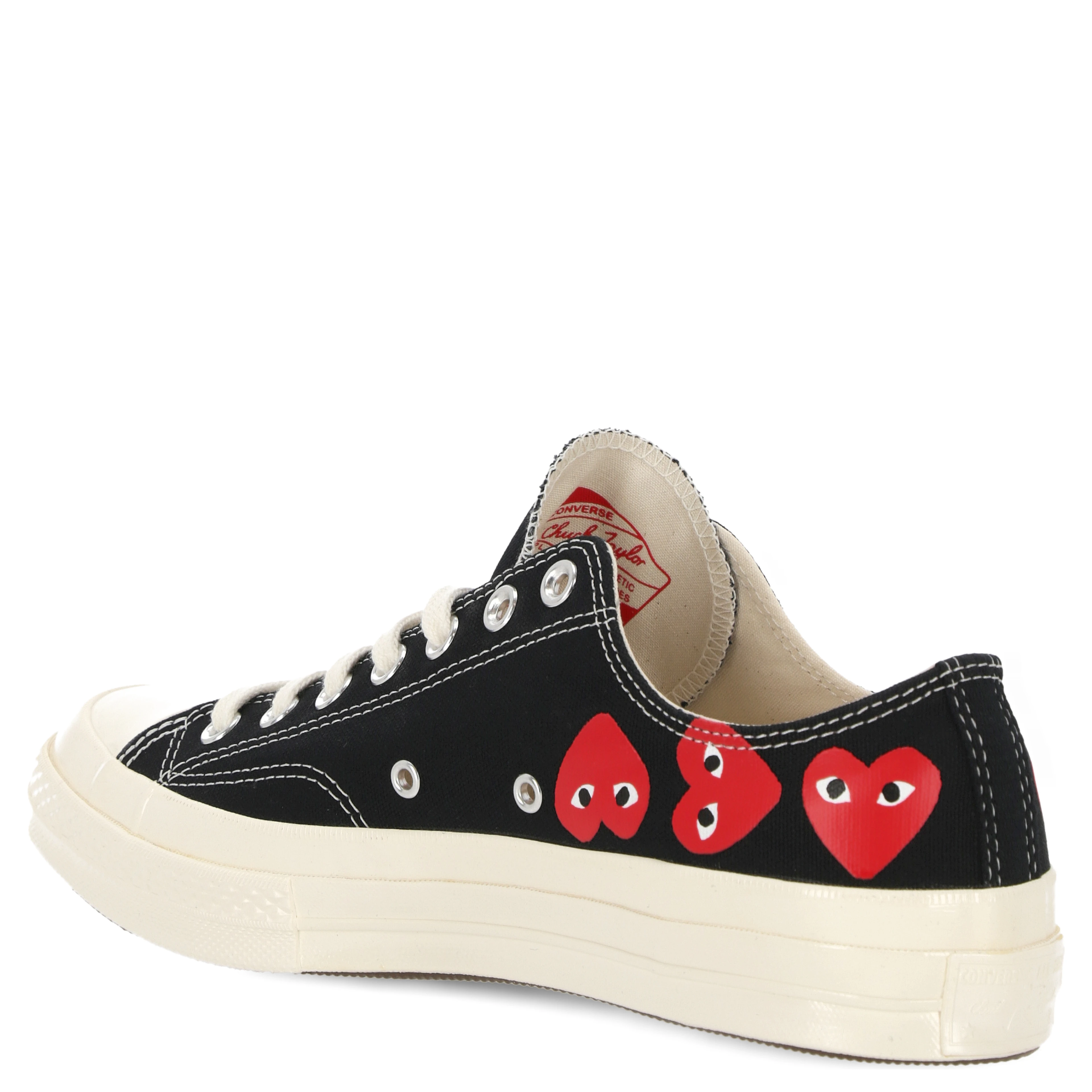 أحذية رياضية COMME DES GARCONS PLAY باللون الأسود