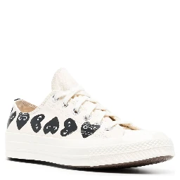 حذاء رياضي COMME DES GARCONS PLAY باللون الأبيض