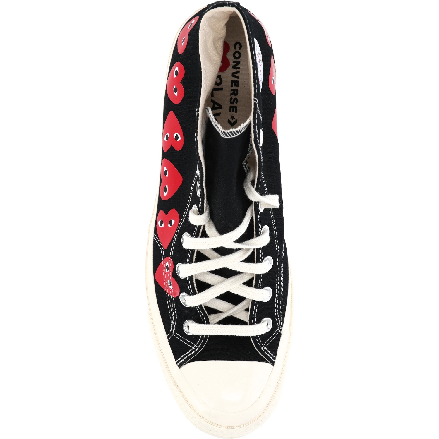 أحذية رياضية COMME DES GARCONS PLAY باللون الأسود