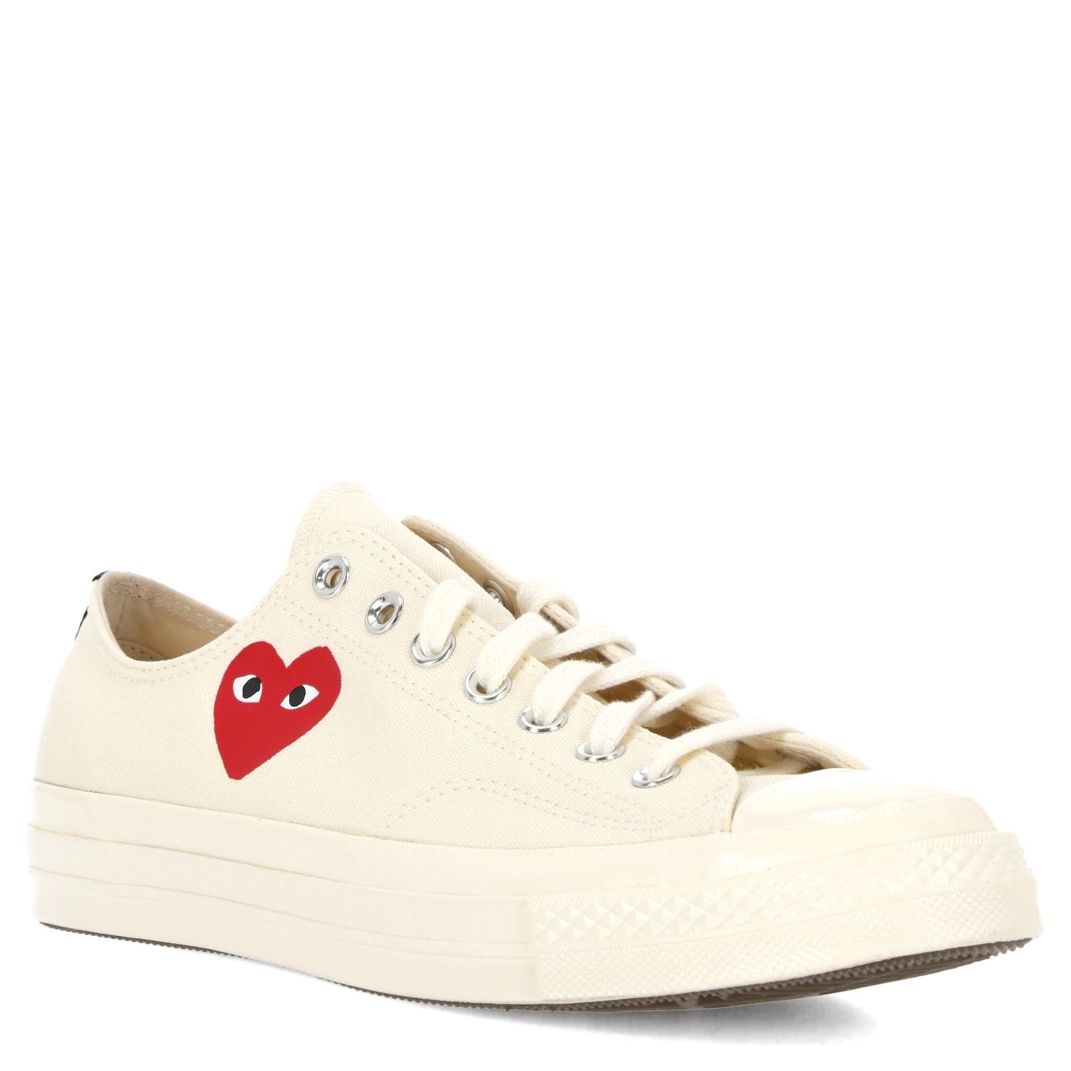 حذاء رياضي COMME DES GARCONS PLAY باللون الأبيض