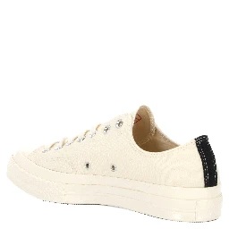 حذاء رياضي COMME DES GARCONS PLAY باللون الأبيض