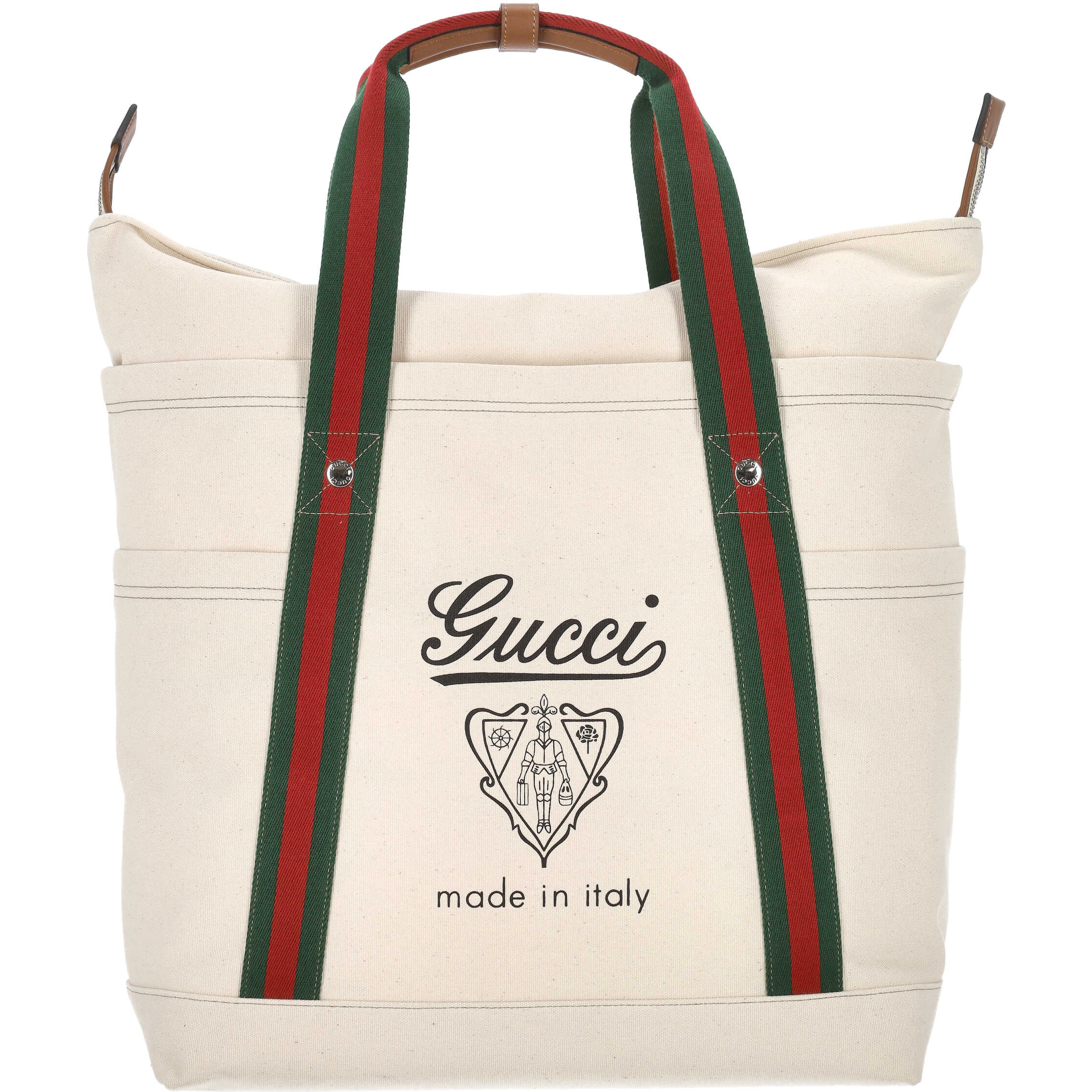 large printed canvas tote bag