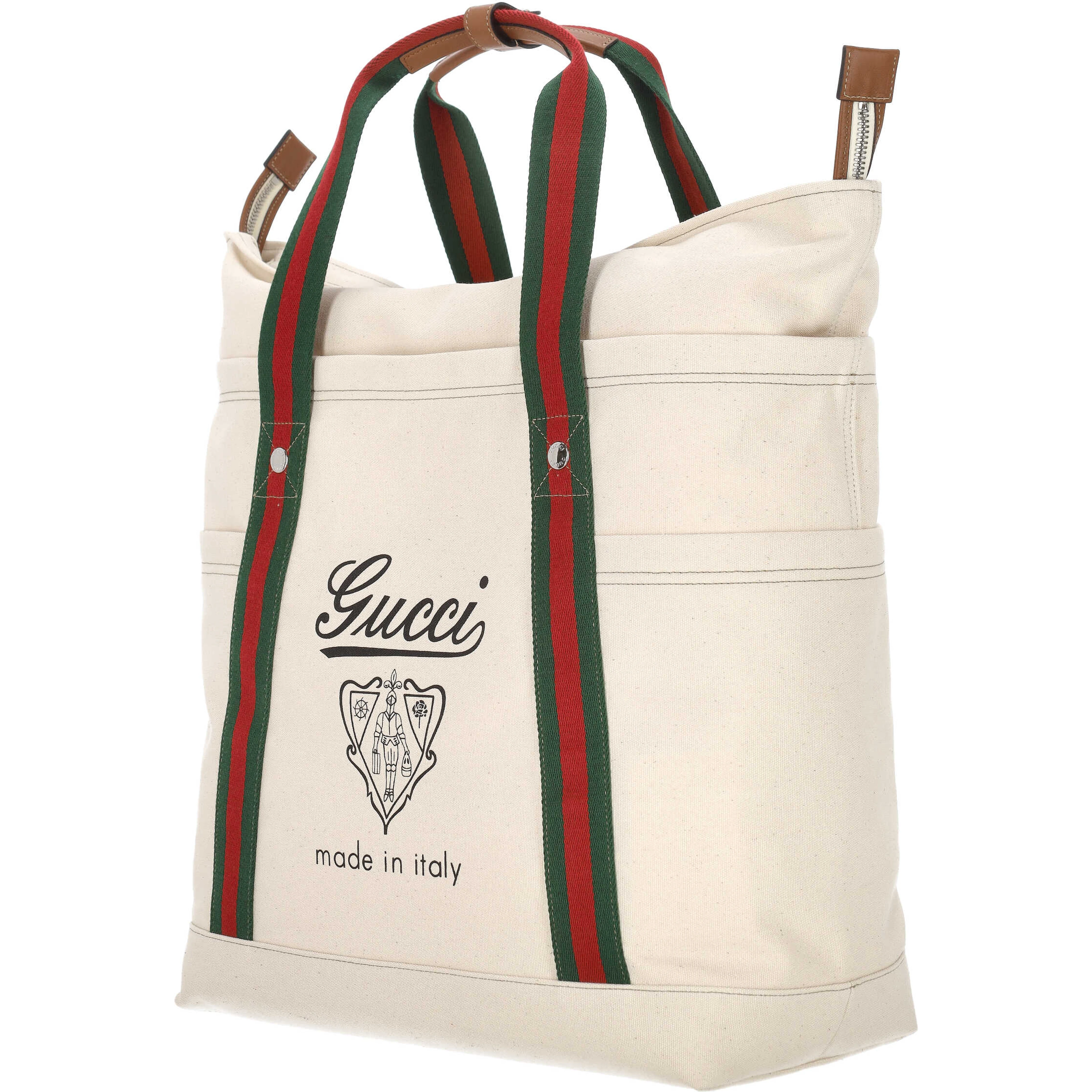 large printed canvas tote bag