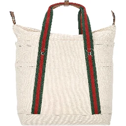 حقيبة قماشية كبيرة مطبوعة