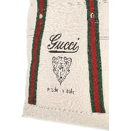 حقيبة قماشية كبيرة مطبوعة