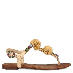 Dolce & Gabbana Sandals Natural