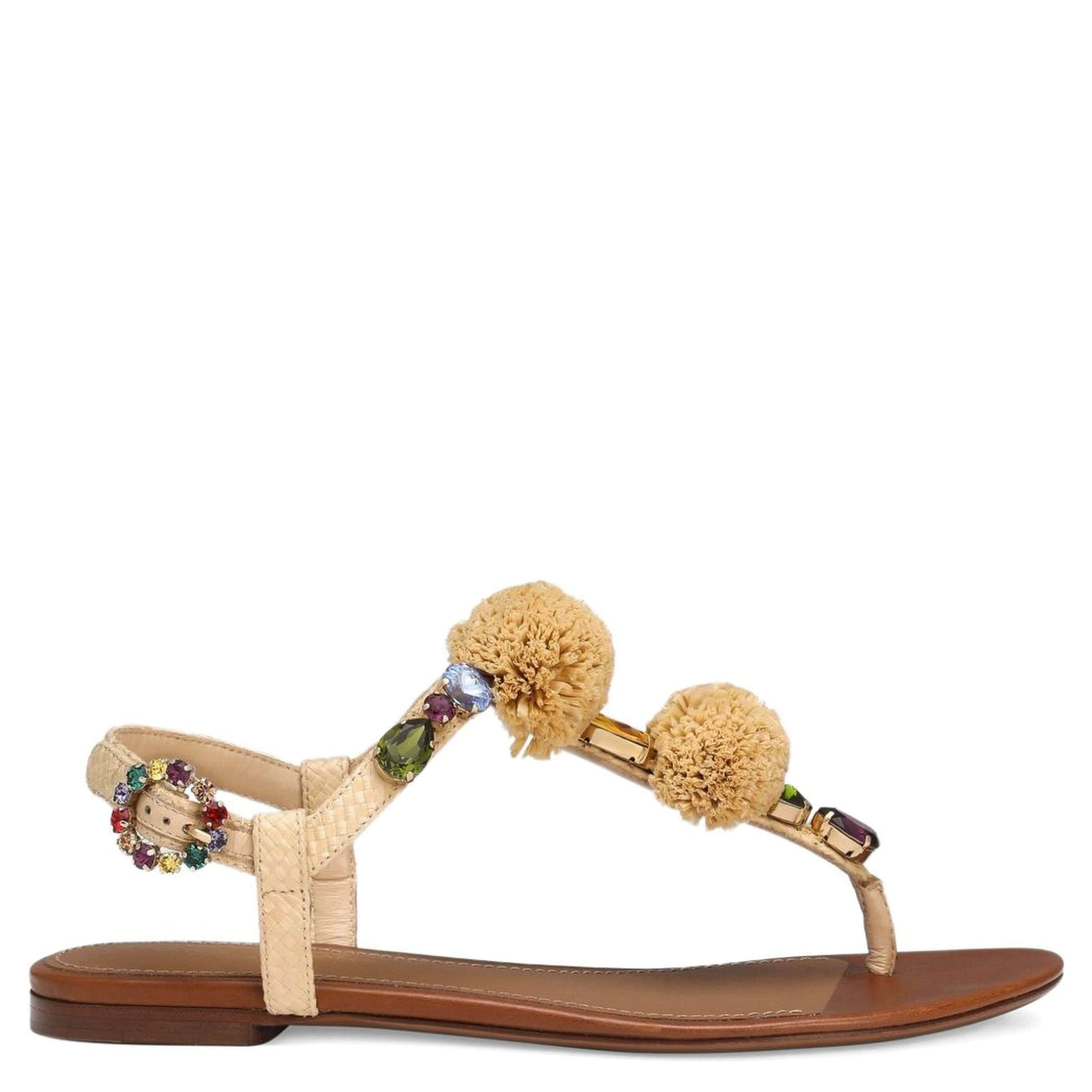 Dolce & Gabbana Sandals Natural