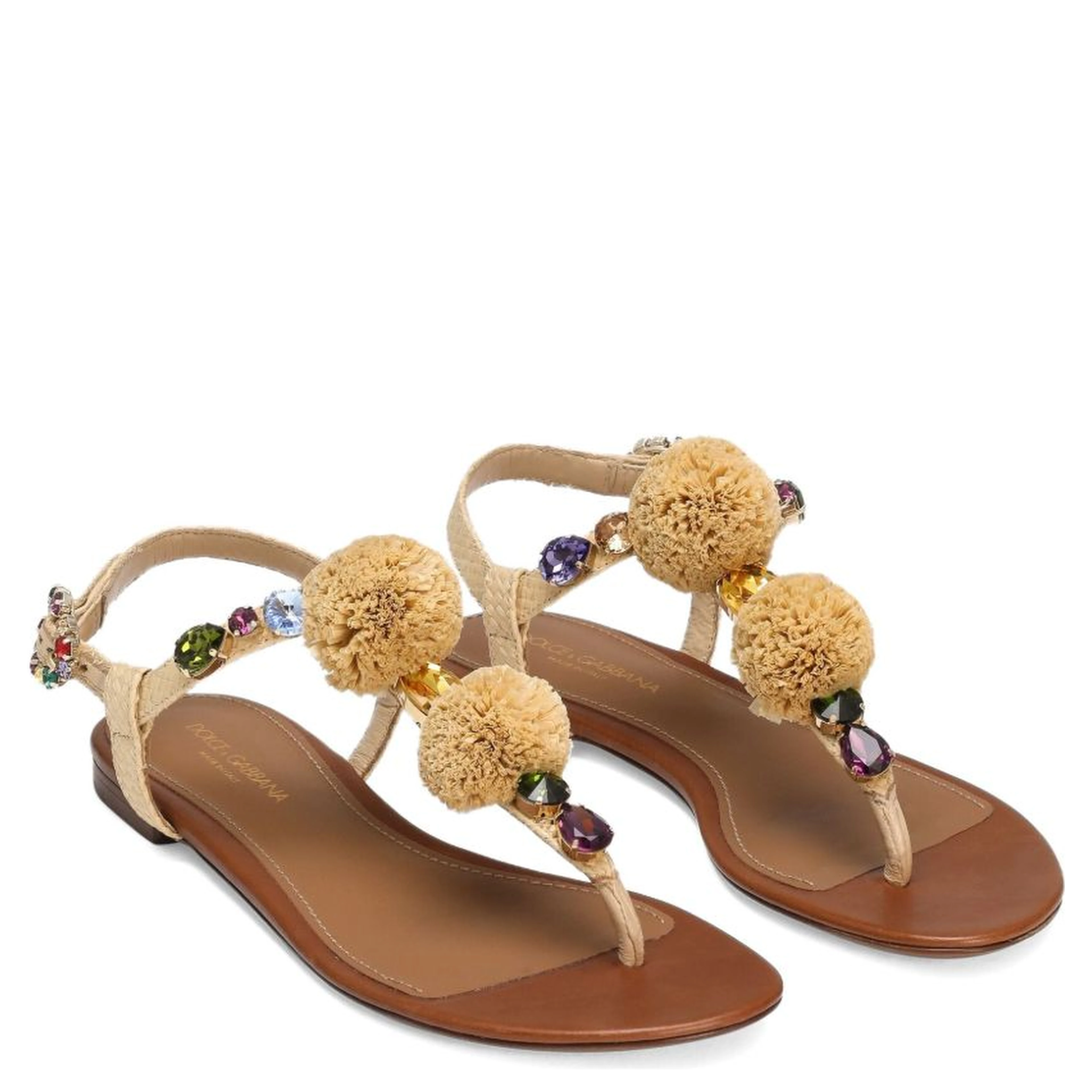 Dolce & Gabbana Sandals Natural