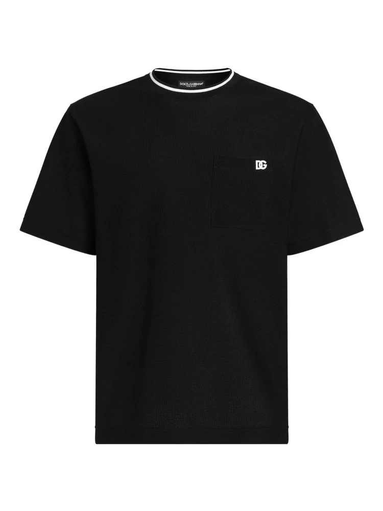 Dolce & Gabbana T-shirts and Polos Black