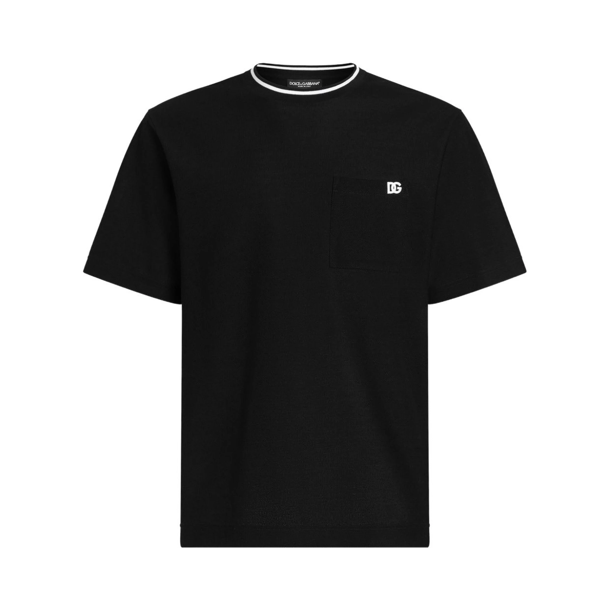 Dolce & Gabbana T-shirts and Polos Black
