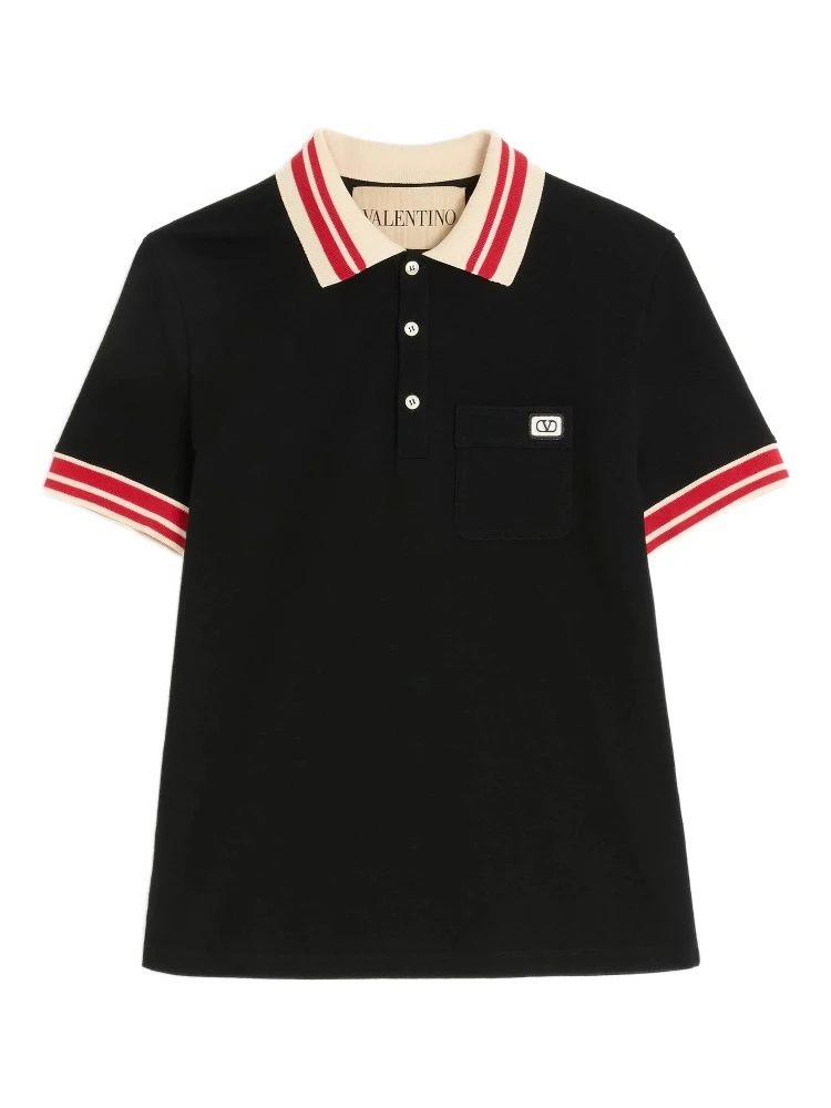 Valentino T-shirts and Polos Black