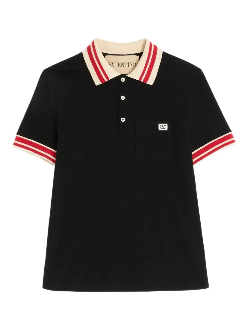 Valentino T-shirts and Polos Black