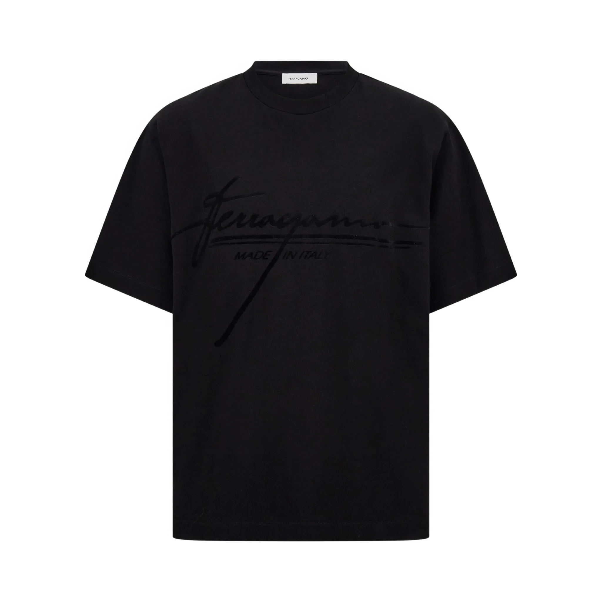 Ferragamo T-shirts and Polos Black