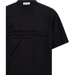 Ferragamo T-shirts and Polos Black